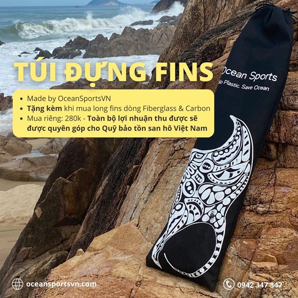 Túi đựng fins OceanSports – Cái