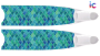 Cặp lưỡi chân nhái Leaderfins Mermaid