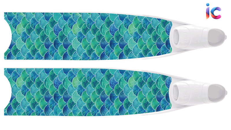 Cặp lưỡi chân nhái Leaderfins Mermaid